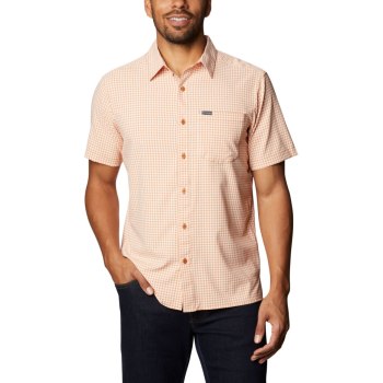 Columbia No Way Out Short Sleeve, Camisa Cobra Claro Para Hombre | 804295-EUY